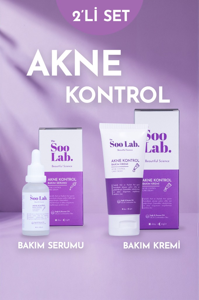 Akne Kontrol Bakım Kremi Ve Serumu